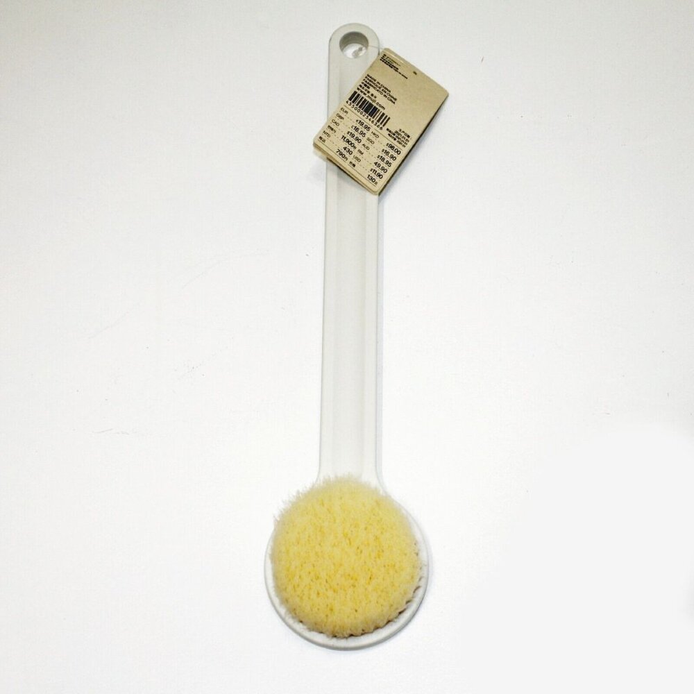 MUJI Polypropylene Shower Brush Long Handle Nylon Hair